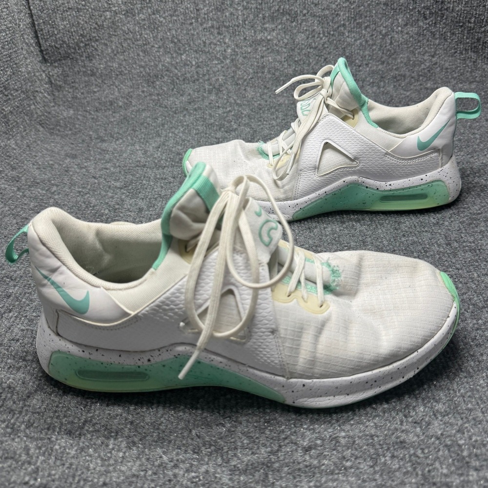 Nike Air Max Bella TR 5 Womens 9 White Green Training Shoes FN7107-100